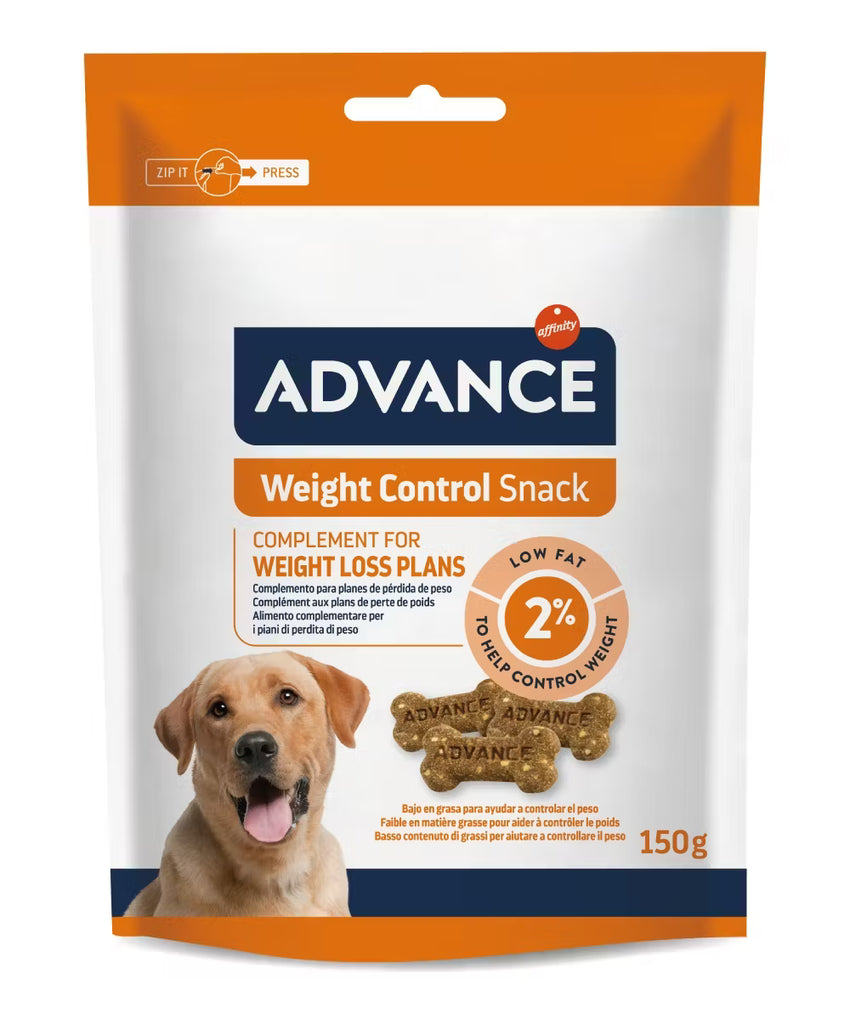 Gustari pentru caini, ajuta la mentinerea greutatii ideale - ADVANCE Dog Snack Weight Control 150 g