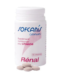 Supliment pentru functia renala la caini Sofcanis Renal Canin, 50 comprimate, Laboratoires Moureau