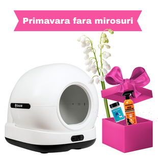 Pachet Litiera automata SHAW Ultra negru, Primavara fara mirosuri