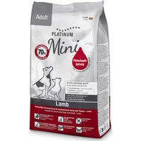 Hrana uscata caini talie mica Platinum Dog Mini Adult cu Miel 900g