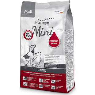 Hrana uscata caini talie mica Platinum Dog Mini Adult cu Miel 900g