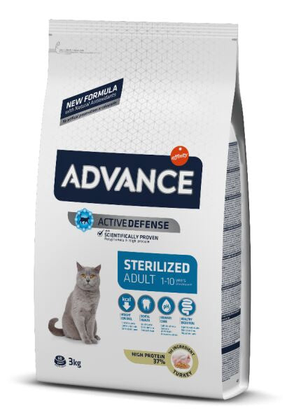 Hrana uscata pentru pisici sterilizate - ADVANCE Cat Sterilized 3kg
