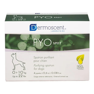 Pipete dermatologice pentru caini si pisici Dermoscent PYOspot 0-10kg