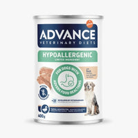 Hrana uscata pentru caini cu sensibilitati alimentare, cu rata - ADVANCE Dog Hypoallergenic Duck 400g