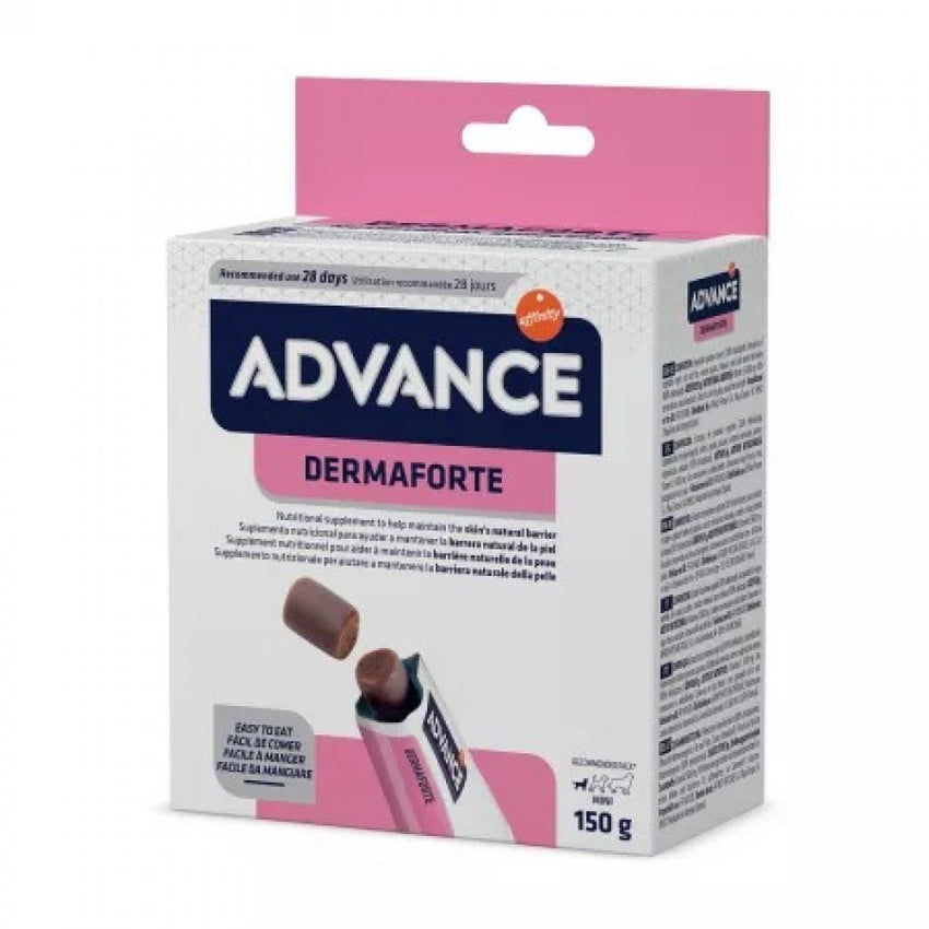 Hrana uscata speciala pentru caini de talie mica cu piele sensibila si probleme dermatologice - ADVANCE Dog Derma Forte Mini 0,15 kg