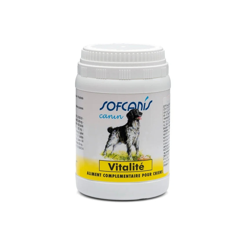 Supliment pentru vitalitate la caini Sofcanis Canin Vitalite, 100 comprimate, Laboratoires Moureau