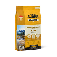 Hrana uscata pentru caini, cu pui si curcan, cu cereale, pentru toate taliile - ACANA Classic Prairie Poultry 14.5 kg
