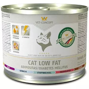 Hrana umeda dietetica pentru pisici cu afectiuni intestinale Cat Intestinal, 200g, Vet-Concept