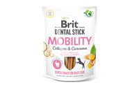 Batonase dentare functionale pentru caini, cu curcuma si colagen - BRIT Dental Stick Mobility Curcuma & Collagen