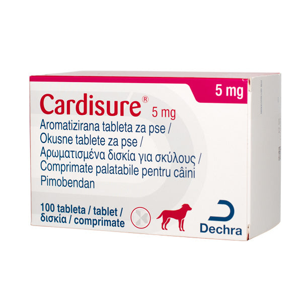 Medicament cardiac pentru caini Cardisure 5mg, blister, Dechra