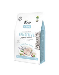 Brit Care Cat Hrana Uscata Pisici cu Alergii, Insect Sensitive Allergy Management, Fara Cereale, 2kg