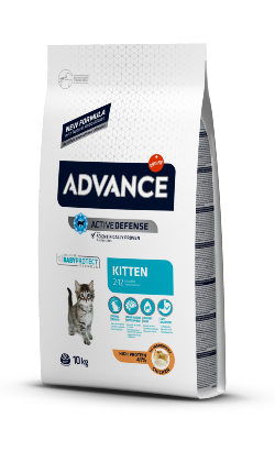 Hrana uscata pentru pisoi, pentru crestere sanatoasa - ADVANCE Cat Kitten 400g