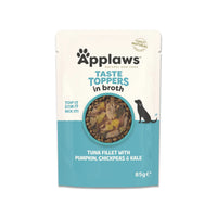 Hrana umeda pentru caini cu ton si legume in supa Applaws Dog, plic 85g