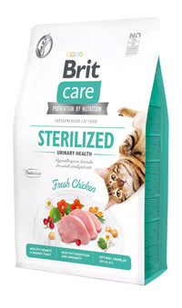 Hrana uscata pentru pisici sterilizate, suport tract urinar - BRIT CARE Cat Sterilized Urinary Health 7kg
