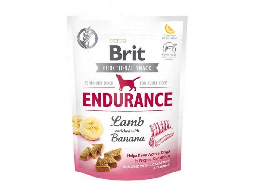 Recompense functionale pentru caini, cu miel - BRIT Care Dog Snack Endurance Lamb 150g