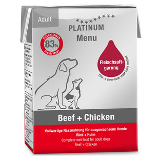 Hrana uscata caini Platinum Dog cu Pui si Vita