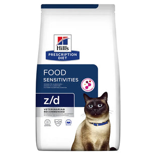 Hrana Uscata Dietetica pentru Pisici Hill’s Prescription Diet z/d 6kg, Suport pentru Alergii si Sensibilitati Alimentare