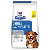 Hill's Prescription Diet Hrana Uscata Catei Derm Complete, Sensibilitati Piele, Orez & Ou, 1.5kg