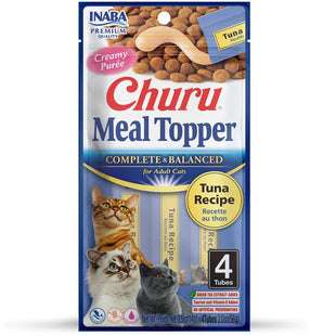 Topping cremos pentru hrana pisicilor, cu ton - CHURU Cat Meal Topper Tuna Recipe