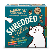 Hrana umeda pentru pisici cu file maruntit Lily's Kitchen, multipack 8x70g