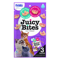 Recompense moi pentru pisici cu creveti si mix de fructe de mare Churu Cat Juicy Bites, Inaba
