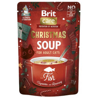 Hrana umeda pentru pisici, supa cu peste - BRIT Care Cat Christmas Fish Soup 75g