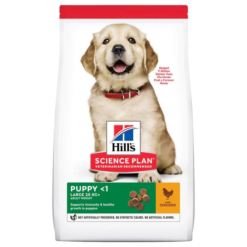 Hrana uscata HILL'S SCIENCE PLAN Canine Puppy Large Breed, Pui 2,5 Kg