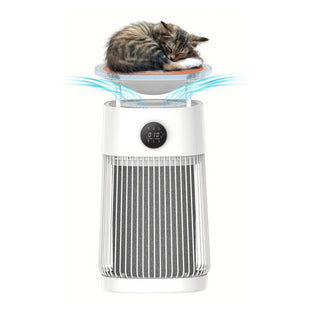 Purificator de Aer SHAW pentru Par de Animale si Alergeni, HEPA, UV, Placa Termica pentru Pisici, 500 m³/h