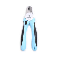 Cleste de unghii SHAW pentru caini si pisici cu protectie, albastru