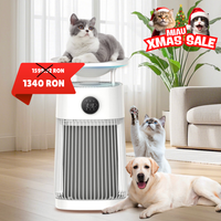 Purificator de Aer SHAW pentru Par de Animale si Alergeni, HEPA, UV, Placa Termica pentru Pisici, 500 m³/h