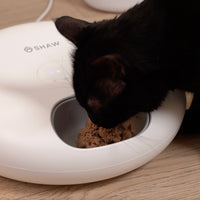 Hranitor smart SHAW® pentru caini si pisici cu 6 portii de hrana umeda sau uscata, Aplicatie mobila