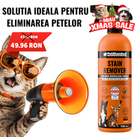 Solutie Profesionala Enzimatica pentru Eliminarea Petelor cu Neutralizare Mirosuri, Pet Standard, 750 ml
