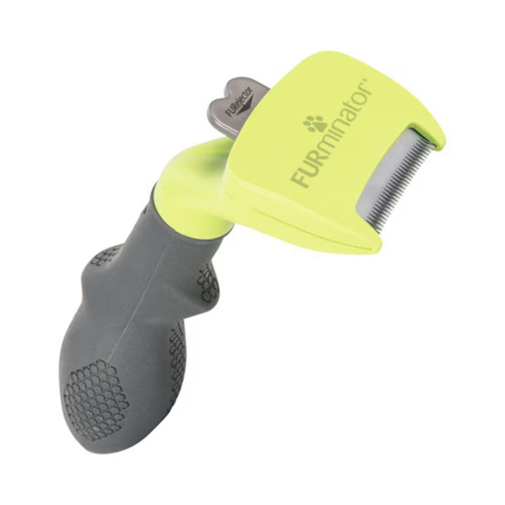 Furminator perie DeShedder pentru caini de talie mica cu par lung Undercoat, marimea S