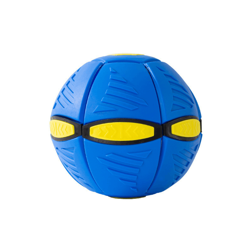 Jucarie interactiva pentru caini SHAW tip Minge Frisbee Deformabila, pentru Aruncat si Aport