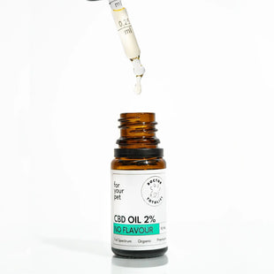 Ulei de CBD 2% pentru Câini și Pisici Fără Aromă Doctor Totolici, 10ml
