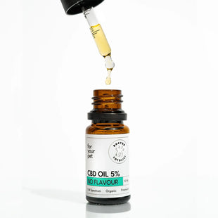 Ulei de CBD 5% pentru Câini și Pisici Fără Aromă Doctor Totolici, 10ml