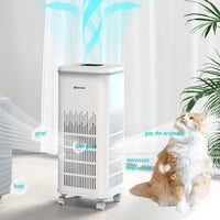 Purificator de aer SHAW®, tehnologie UV, aplicatie mobila, eficient impotriva parului de animale si a mirosurilor neplacute