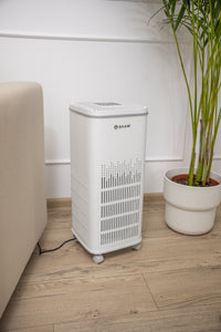 Purificator de aer SHAW®, tehnologie UV, aplicatie mobila, eficient impotriva parului de animale si a mirosurilor neplacute