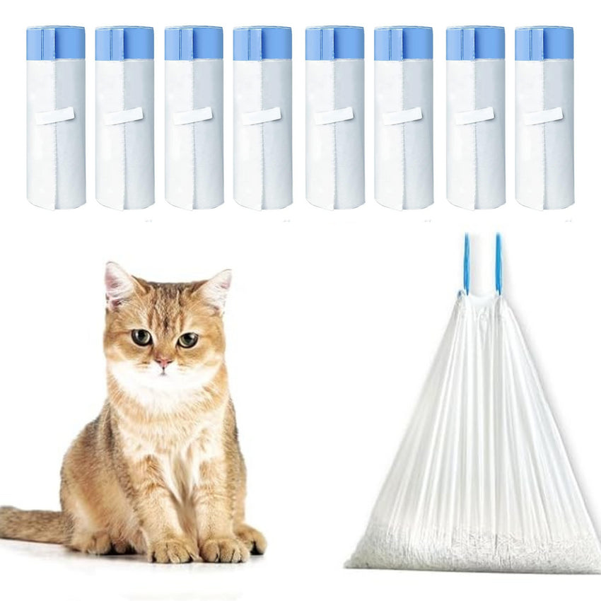 Set 8 role saci de gunoi pentru litiera automată Smart SHAW®