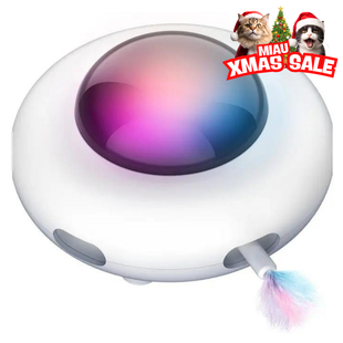 Jucarie pentru pisici UFO electonica, incarcare USB