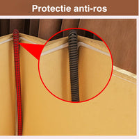 Casuta pufoasa pentru caini si pisici cu 9 trepte de incalzire si telecomanda