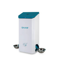Hranitor automat smart SHAW® pentru caini talie mare, Capacitate 17kg, Programare hrana, Aplicatie mobila, 2 boluri