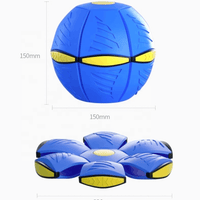 Jucarie interactiva pentru caini SHAW tip Minge Frisbee Deformabila, pentru Aruncat si Aport