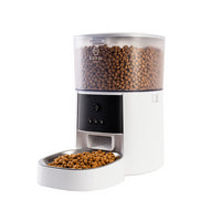 Hranitor automat Smart SHAW® PRO V2 pentru caini si pisici, Aplicatie mobila, Camera video Night Vision, Programabil, 4L