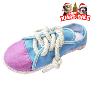 Jucarie Interactiva de ros pentru Caini SHAW, in Forma de Pantof
