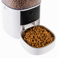 Hranitor automat Smart SHAW® PRO V2 pentru caini si pisici, Aplicatie mobila, Camera video Night Vision, Programabil, 4L