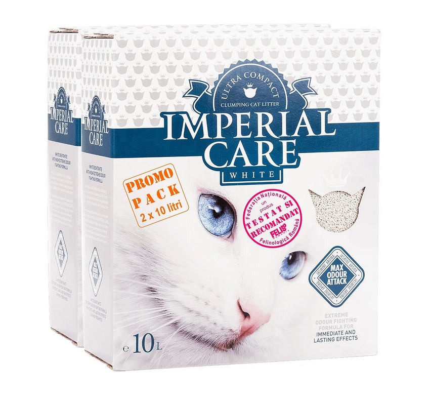 Nisip litiera pisici Imperial Care 10L - set 2 buc.