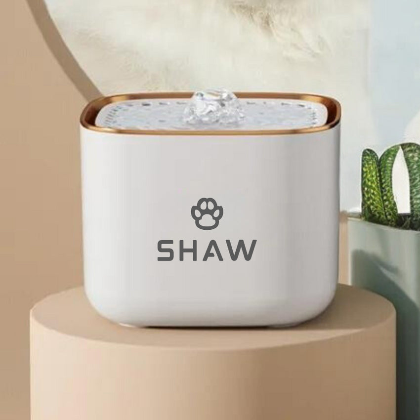 Fantana dispenser de apa SHAW® Capacitate 3L, pentru pisici si caini