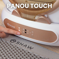 Litiera automata smart SHAW® V4 pentru pisici, auto-curatare, eliminare mirosuri prin ionizare, aplicatie mobila, 9L