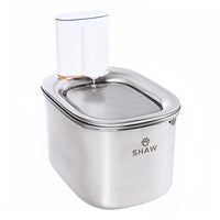 Fantana de apa smart SHAW® PRO V2 cu baterie, senzor inteligent, aplicatie mobila, filtru sterilizare UV, 4L, Inox